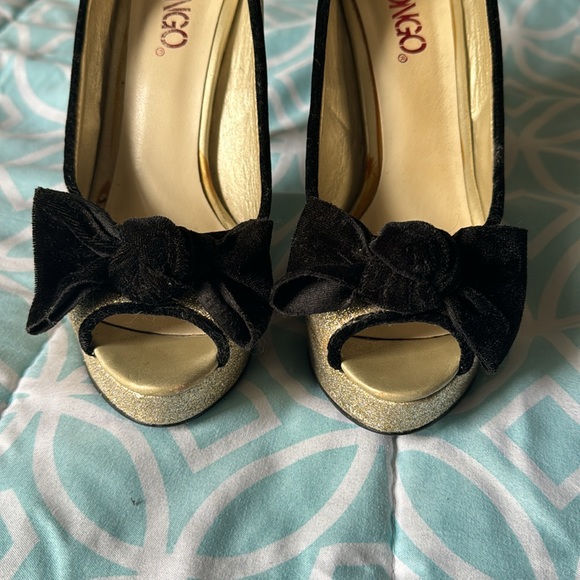 Glitter high heels size 6 - Picture 2 of 6